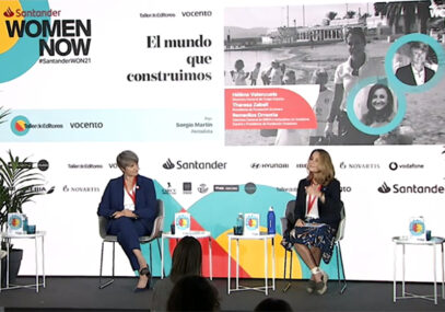Coloquio 'El mundo que construimos', con Hélène Valenzuela, Remedios Orrantia y Theresa Zabell