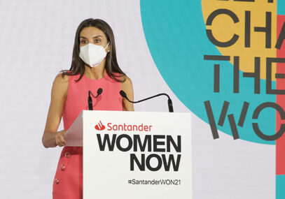 Acto de clausura del congreso Santander WomenNOW