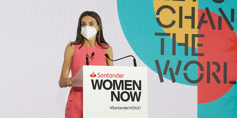 Acto de clausura del congreso Santander WomenNOW