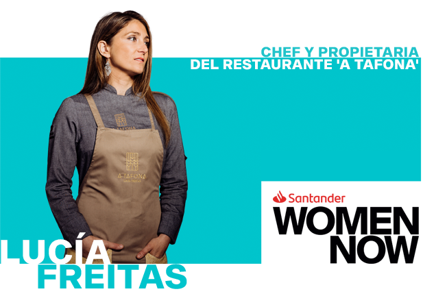 Lucía Freitas, una chef con estrella, protagonista de Santander WomenNOW