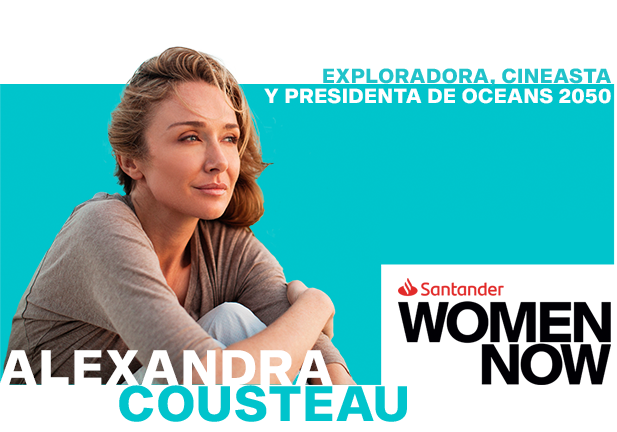 La explorada y defensora del agua Alexandra Cousteau, protagonista de Santander WomenNOW