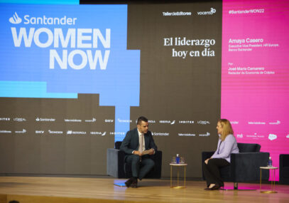 Amaya Casero, directora de Recursos Humanos y Organización, en Santander WomenNOW: “El líder del futuro tiene que ser humano y cercano”
