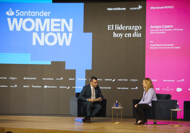 Amaya Casero, directora de Recursos Humanos y Organización, en Santander WomenNOW: “El líder del futuro tiene que ser humano y cercano”