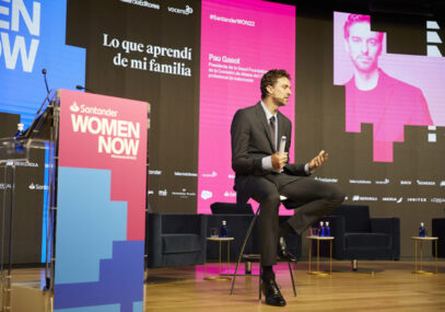 Pau Gasol, presidente de la Gasol Foundation y exjugador profesional de Baloncesto en Santander WomenNOW: “Si tienes éxito, tu deber es devolver a la sociedad lo que te ha dado”